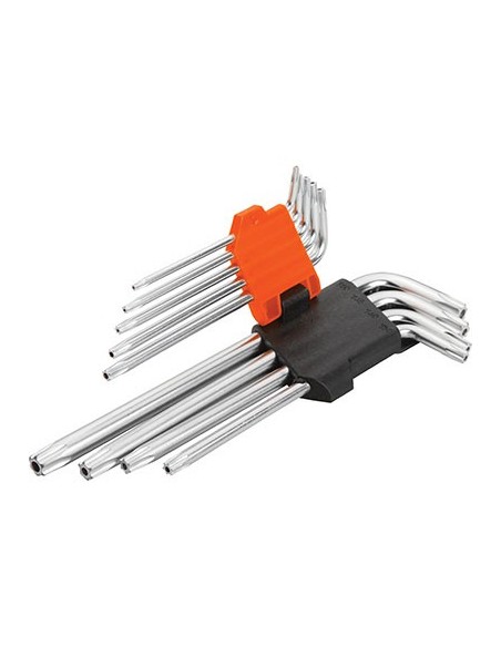 CHIAVI TORX TAMPER LUNGHE 207809 WOKIN T10/50 CF - PZ 9