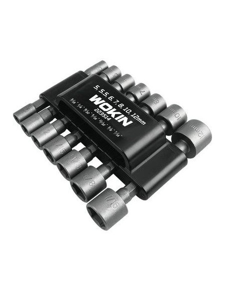 INSERTI A BUSSOLA ESAGONALI AVVITAT 223514 WOKIN ATTACCO 1/4F MM 38 CF - PZ 14