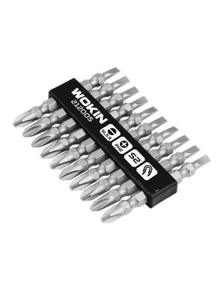 INSERTI SERIE X AVVITATORE 212005 WOKIN PH2/SL5,5XMM 65 CF - PZ 10