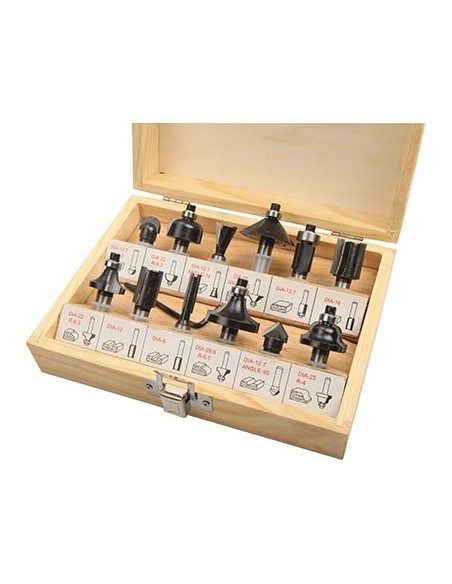 FRESE SERIE X FRESATRICE VERTICALE 755812 WOKIN CODOLO 1/4   CF - PZ 12