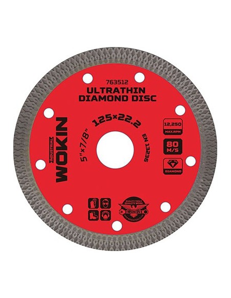 DISCO DIAMANTATO A CORONA 7635 WOKIN MM 115X22,2 S.MM 1,2 763511