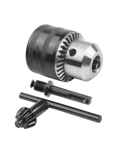 MANDRINO A CREMAGLIERA + SDS PLUS 789511 WOKIN 1/2FXMM 20 X PUNTE MM 1,5/13 +CHIAVE