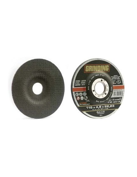 DISCO ABRASIVO SBAVO FERRO DEPRESSO GRINDING MM 230X22,2 H.MM 6,8