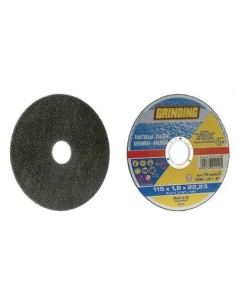 DISCO ABRASIVO TAGLIO MARMO PIANO GRINDING MM 115X22,2 H.MM 1,6