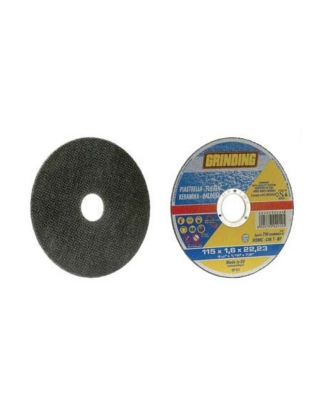 DISCO ABRASIVO TAGLIO MARMO PIANO GRINDING MM 115X22,2 H.MM 1,6