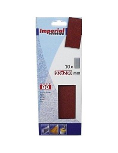 CARTA ABRASIVA A FOGLI IMPERIAL GRANA  50 MM 93X230 CF - PZ 10