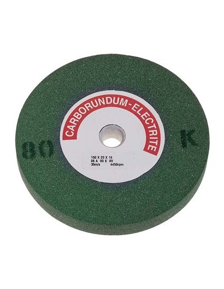 MOLA ABRASIVA X SGROSSO SINTETICA PG GRANA 80 MM 150X20 F.MM 16 VERDE