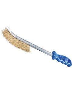 SPAZZOLA SPID LUNGA OTTONE SIT MANICO PLT