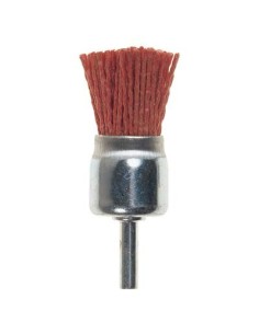 SPAZZOLA FIBRA A PENNELLO + GAMBO PG 497.50 MM  25 GRANA 150 G.MM 6