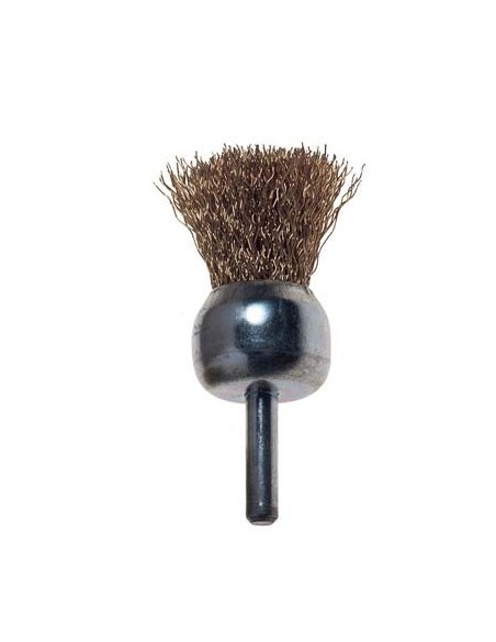 SPAZZOLA ACCIAIO A PENNELLO + GAMBO PG 478.00 MM 25 G.MM 6