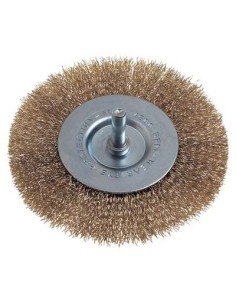 SPAZZOLA ACCIAIO CIRCOLARE + GAMBO PG 470.00 MM  75 G.MM 6X25