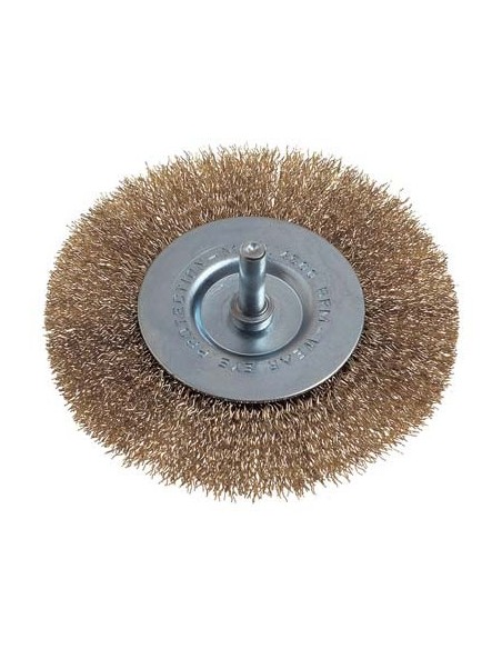 SPAZZOLA ACCIAIO CIRCOLARE + GAMBO PG 470.00 MM  75 G.MM 6X25