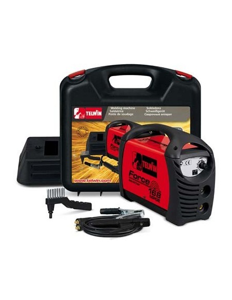 SALDATRICE INVERTER FORCE 168 MPGE TELWIN VOLT 230 A 140 ACCESSORIATA
