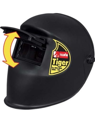 MASCHERA A CASCO X SALDATURA TIGER TELWIN MMA-MIG/MAG-TIG