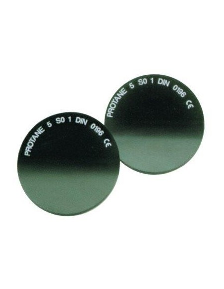 LENTI TONDE LENS-LVE X OCCHIALI ADLER V SACIT VERDI MM 50X3 DIN 5 CF - PZ 2