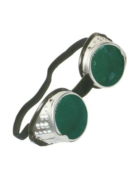 OCCHIALE X SALDATURA ADLER V SACIT LENTI VERDI DIN 5