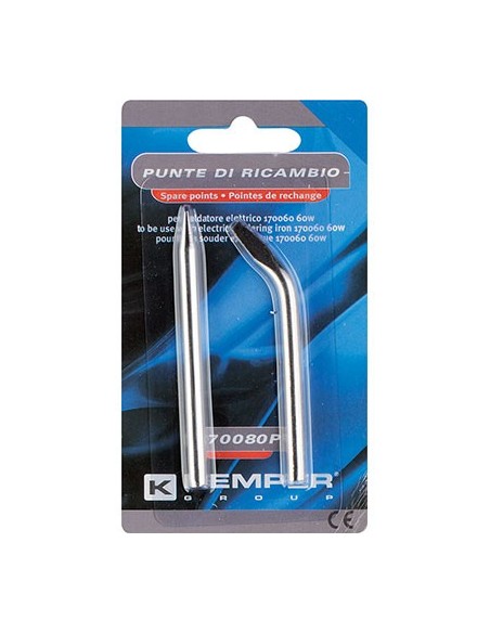 PUNTE X PIROGRAFO SALDATORE KEMPER PIEGATA + DRITTA X WATT 60