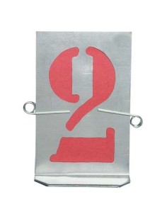 STAMPI TRAFORATI SERIE NUMERI 0/9 MM 100