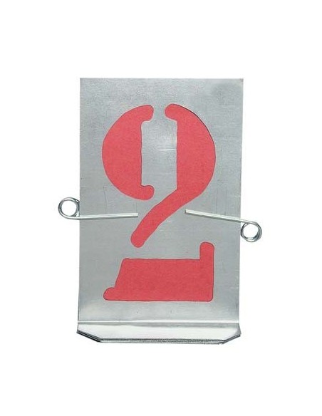 STAMPI TRAFORATI SERIE NUMERI 0/9 MM 100