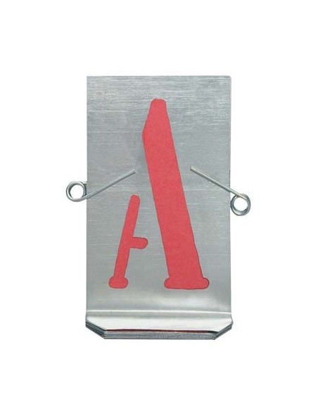 STAMPI TRAFORATI SERIE LETTERE A/Z MM  80