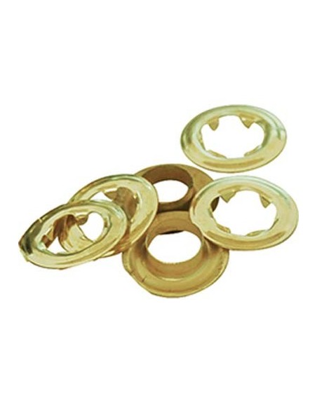 OCCHIELLO METALLICO HAND  FORO MM 11 CF - PZ 50