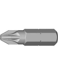 INSERTO CROCE POZIDRIV X AVVITATORE KRINO PZXMM 1X25 CF - PZ 10