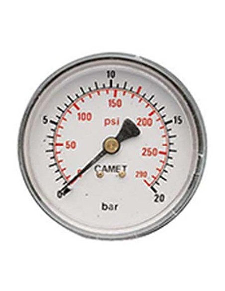 MANOMETRO AC POSTERIORE ANI ATTACCO POSTERIORE 1/4M BAR 0/13