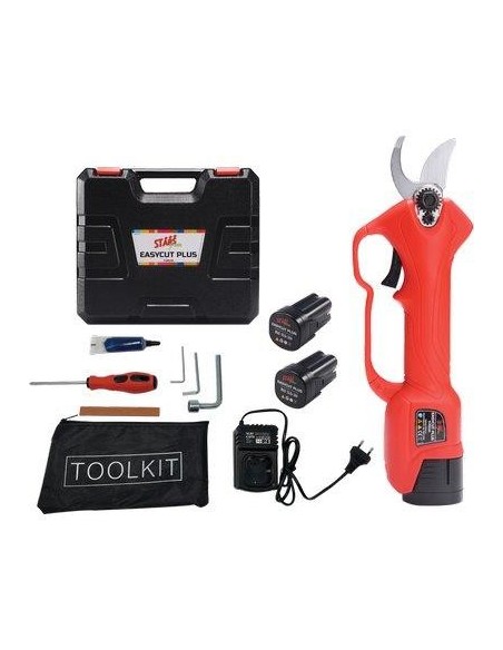 FORBICE BATTERIA EASYCUT PLUS STARS VOLT 16,8X2 AH 2,0 MM 20/25 + VALIGIA