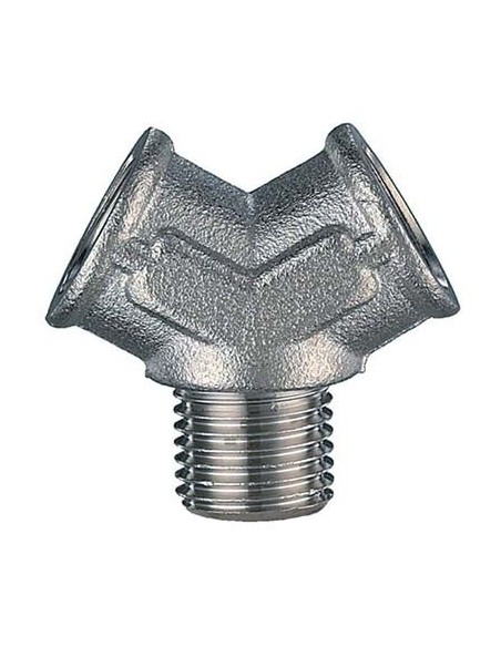 RACCORDO Y AC 32/A-B ANI 1/4MXFXF 32/A