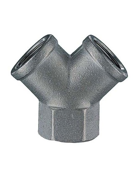 RACCORDO Y AC 32/D-E ANI 3/8FXFXF 32/E