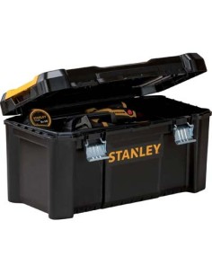 CASSETTA PORTAUTENSILI ESSENTIAL STANLEY 19" CHIUSURA METAL CM 48X25 H.CM 25 STST1-75521