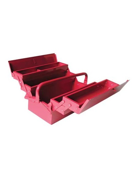 CASSETTA PORTAUTENSILI METALLICA EFFE 5 SCOMPARTI CM 46X20 H.CM 20