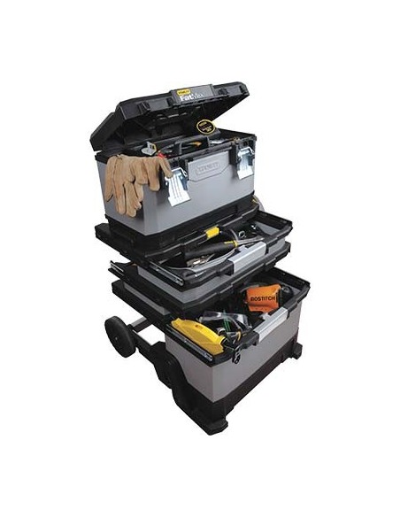 MOBILE PORTAUTENSILI 4 IN 1 SU RUOTE STANLEY CM 56X38 H.CM 89 1-95-622