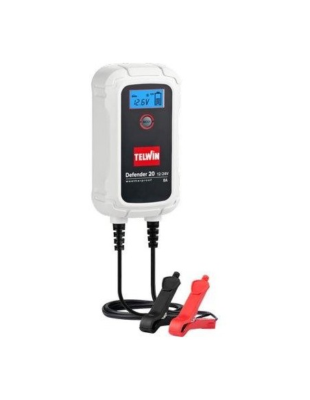CARICABATTERIA DEFENDER 20 NEW TELWIN BOOST VOLT 12/24 AH 5/180
