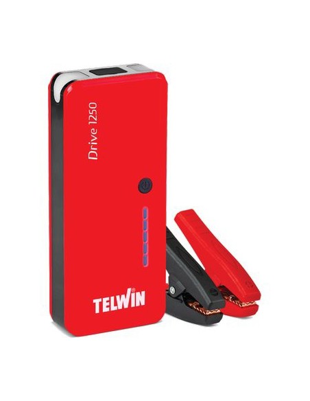 AVVIATORE MULTIFUNZIONE DRIVE 1250 TELWIN LITIO VOLT 12 AH 900