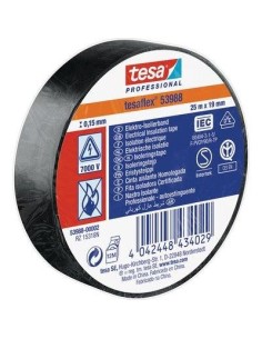 NASTRO PVC ISOLANTE IMQ TESA NERO MM 19 ML 25