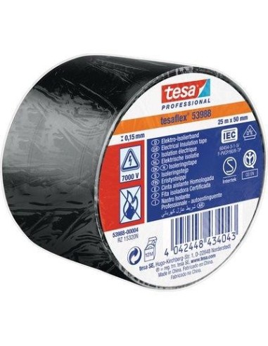 NASTRO PVC ISOLANTE IMQ TESA NERO MM 50 ML 25