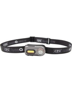 TORCIA FRONTALE TWIN LIGHT LED LUCE QUADRA RICARICABILE LUMEN 100 MULTIFUNZIONE