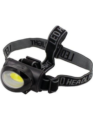 TORCIA FRONTALE DISCOVER HEAD LED LUCE QUADRA LUMEN 120 3XMINI STILO AAA INCLUSE