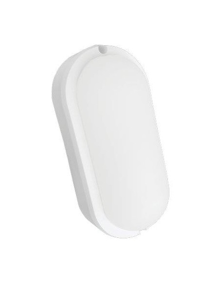 PLAFONIERA LED ECO EASY OVALE CENTURY BIANCA VOLT 230 W 12 NAT LN 960 IP64