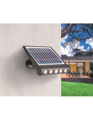 PROIETTORE LED SOLARE GENIUS CENTURY VOLT 3,7 AH 4 W 8 NAT LN 950 IP65 + SENSORE