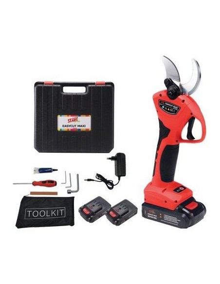 FORBICE BATTERIA EASYCUT PRO STARS VOLT 21X2 AH 2,0 MM 30/40 + VALIGIA