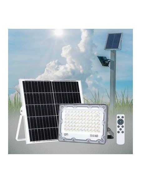 PROIETTORE LED SOLAR PRO  60 NATURALE IP65 MAH 10000 LUMEN 1200