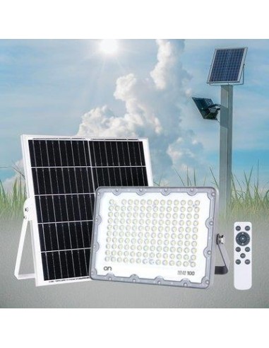 PROIETTORE LED SOLAR PRO 100 NATURALE IP65 MAH 15000 LUMEN 2000