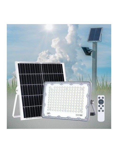 PROIETTORE LED SOLAR PRO 100 NATURALE IP65 MAH 15000 LUMEN 2000