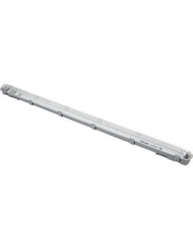 PLAFONIERA X TUBO LED  VOLT 230 WATT 1X 9 G13 IP65 CM 65,5X 7,2 H.CM 8,6