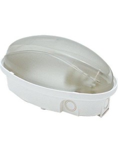 PLAFONIERA LED OVALE PANDA FME BIANCA VOLT 230 W 12 NAT LN 960 IP65