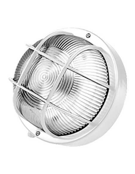 PLAFONIERA PPL GRIGLIA TONDA BIANCO VOLT 230 WATT MAX 60 E27 CM 19 H.CM 10