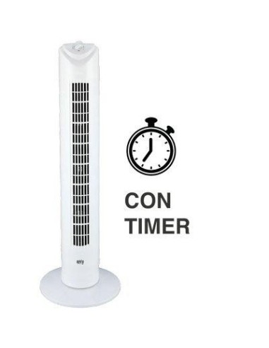 VENTILATORE TORRE EFFE VOLT 230 WATT 45 H.MM 810 TIMER + ROTAZIONE