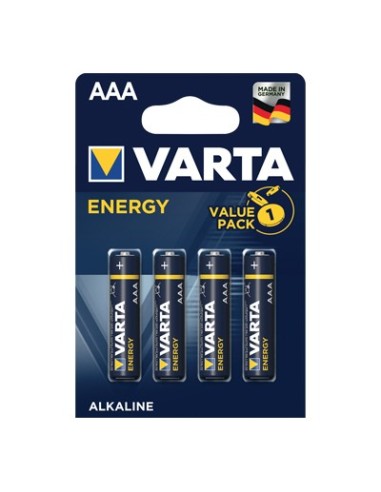 PILA MINI STILO AAA ENERGY VARTA ALCALINA VOLT 1,5 CF - PZ 4